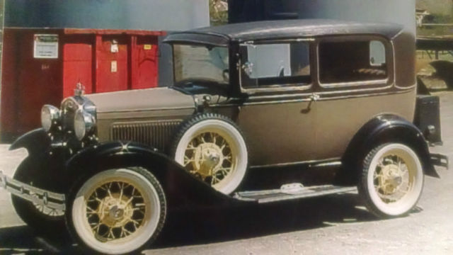 1930 Model A Ford Tudor Sedan 1930 Ford Model A