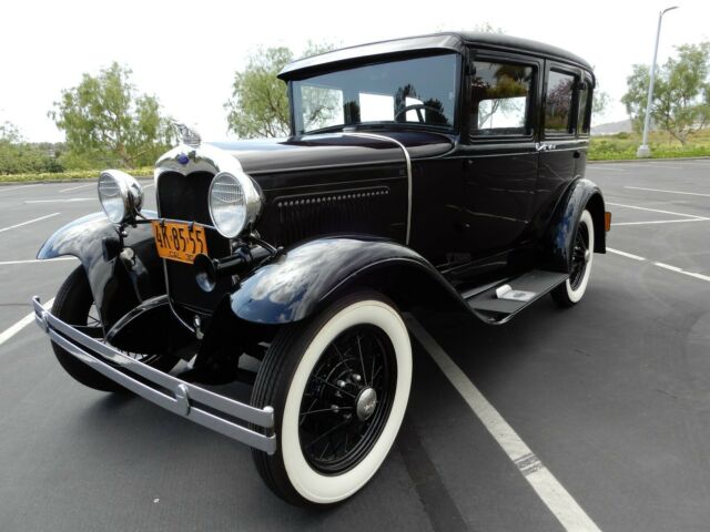 1930 Model A Fordor Original California Car Yellow Plate TIME CAPSULE CAR 1930 Ford Model A Fordor DeLuxe Murray Body... Unmolested.