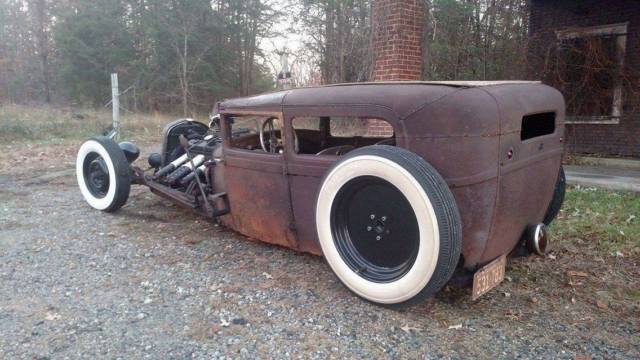 1930 model a rat rod Ford hot ratrod custom bagged slammed c10 patina 1930 Ford Model A