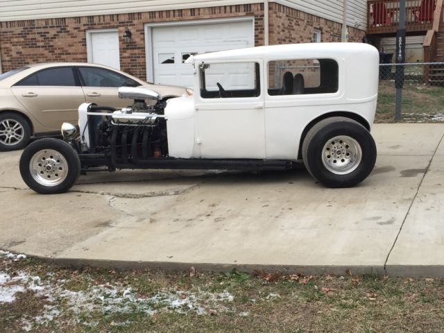 1930 model a rat rod street rod custom resto mod 1930 Ford Model A Sedan