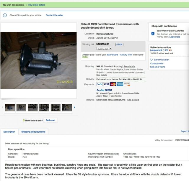 1930 Ford Model A-V8 Flathead Town Car - photo 12