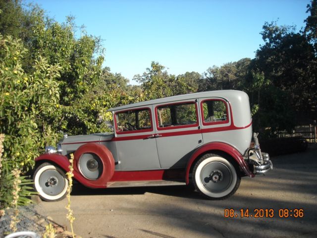 1930 Packard 726 4 door sedan 1930 Packard Model 726 standard
