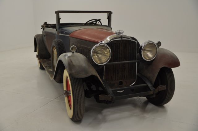 1930 Packard 740 Custom Eight Roadster Needs Restoration 1930 Packard Roadster