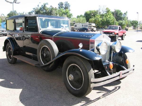 1930 Rolls Royce Phantom 1 Saint Andrews Town Car Limousine 1931 Rolls-Royce Phantom