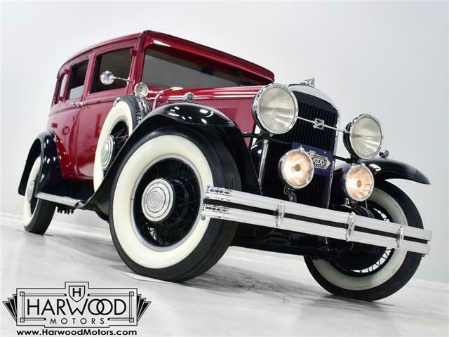 1931 Buick Model 87 Touring Sedan 6843 Miles Burgundy/Black 344 cubic inch str 1931 Buick Model 87 Touring Sedan --