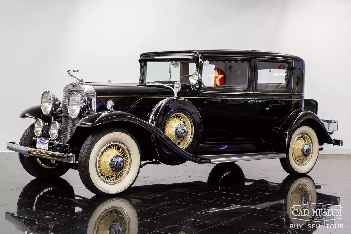1931 Cadillac 355A, Black with 61171 Miles available now! 1931 Cadillac 355A Town Sedan