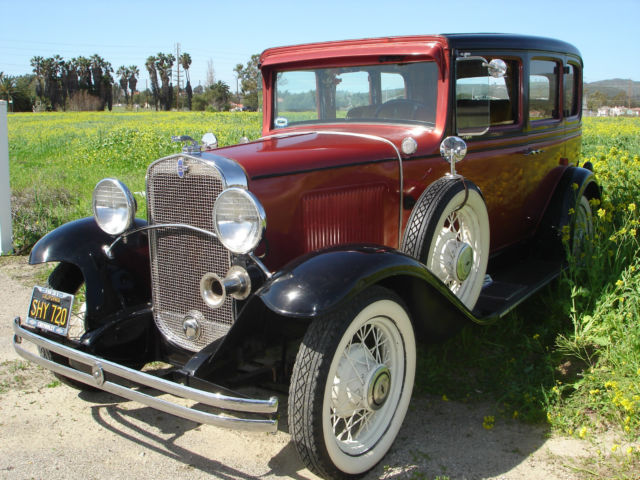 1931 Chevrolet 4 door AE Special Sedan rubber running boards with steps - photo 2