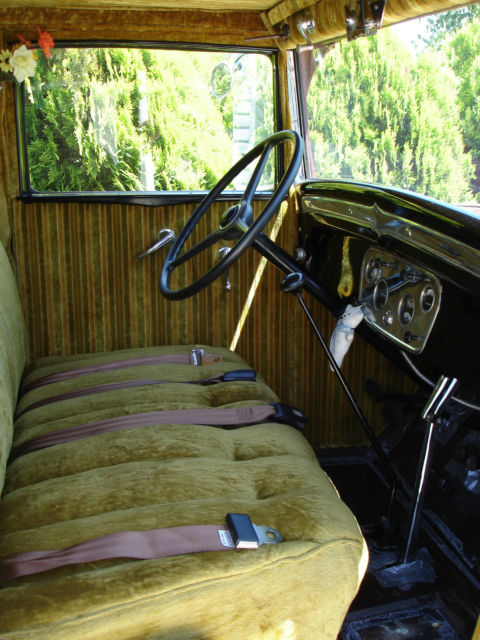1931 Chevrolet 4 door AE Special Sedan rubber running boards with steps - photo 7