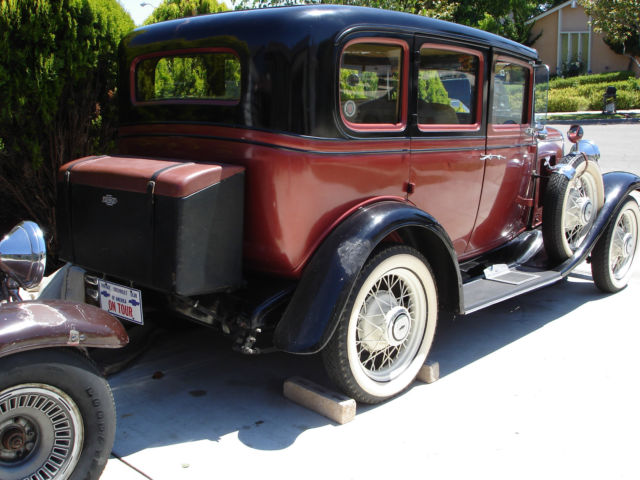 1931 Chevrolet 4 door AE Special Sedan rubber running boards with steps - photo 5