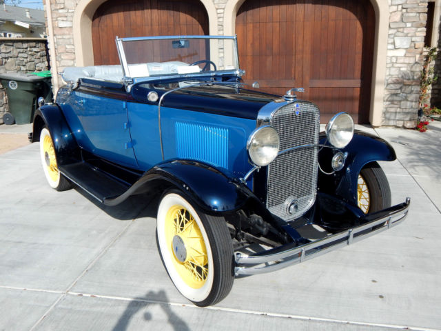 1931 Chevrolet Cabriolet with Rumble Seat - Fully Restored 1931 Chevrolet Other 2 Door Cabriolet
