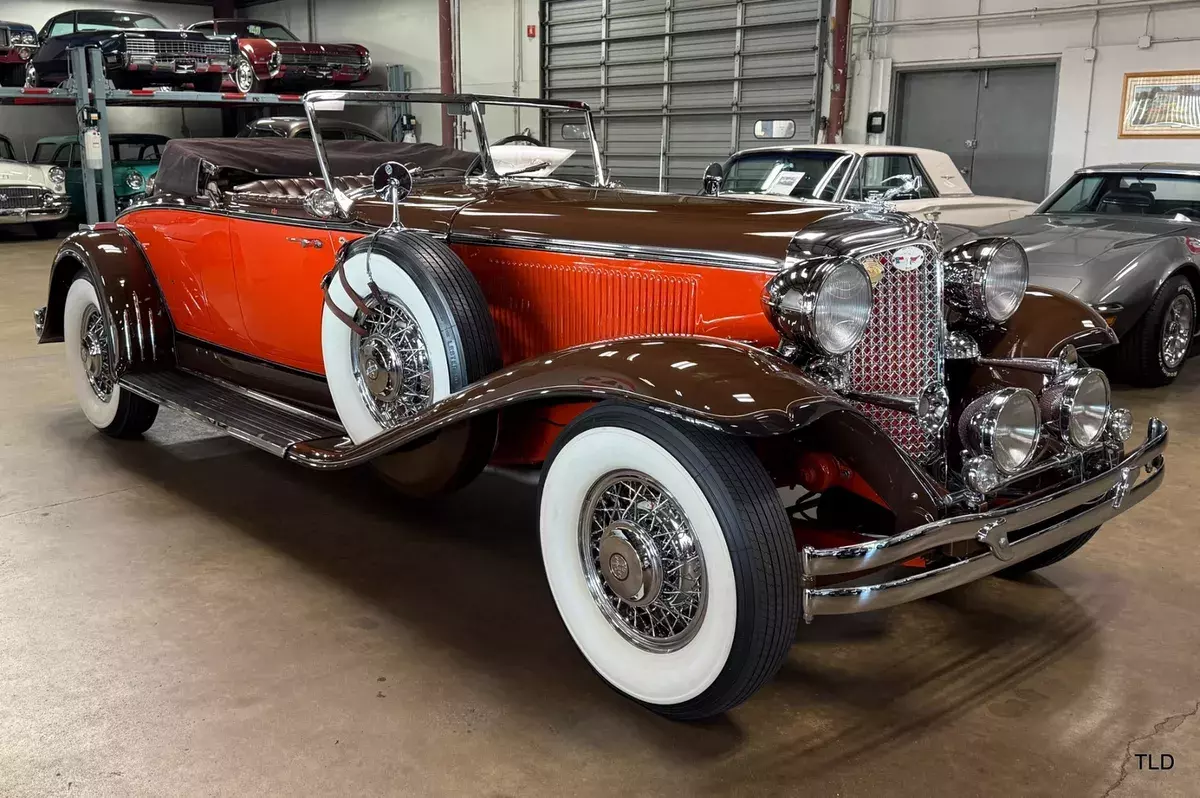 1931 Chrysler CG Imperial Roadster, Orange & Brown with 100 Miles available now! 1931 Chrysler CG Imperial Roadster