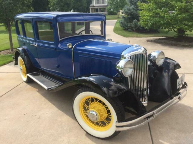 1931 Chrysler CM6 4-door sedan - great condition 6 cylinder, hydraulic brakes 1931 Chrysler CM6