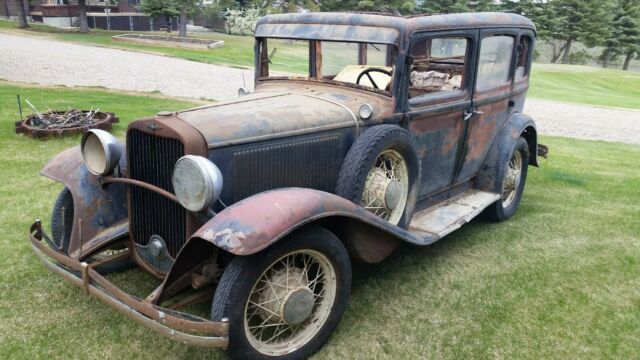 1931 dodge brothers 4 door sedan--stored in shed since the early 1960"s 1931 Dodge dodge 4 door sedan