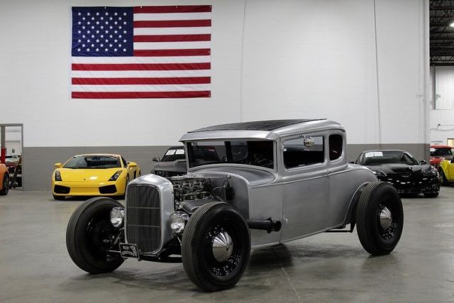 1931 Ford Model A 2379 Miles Silver Coupe 283cid V8 Automatic 1931 Ford Model A --