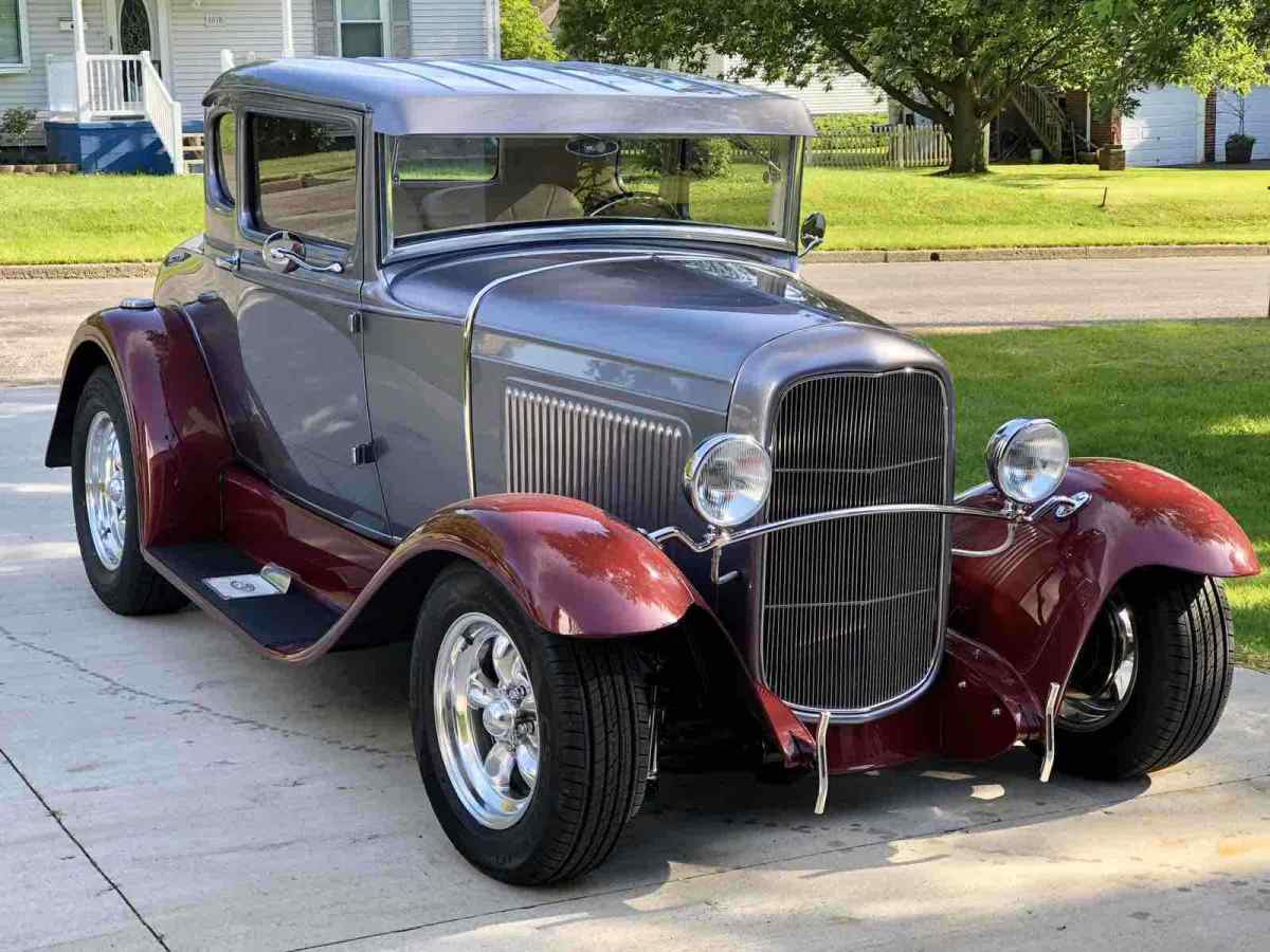 1931 Ford Model A - 5 Window Coupe Grey RWD Automatic 1931 Ford Model A - 5 Window Coupe