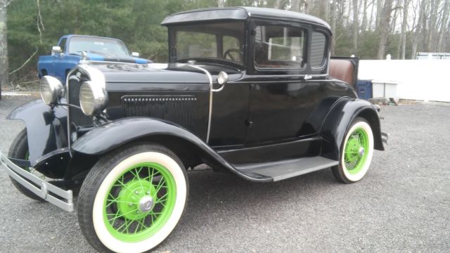 1931 FORD MODEL A 5-WINDOW RUMBLE SEAT FLATHEAD COUPE 1931 Ford Model A