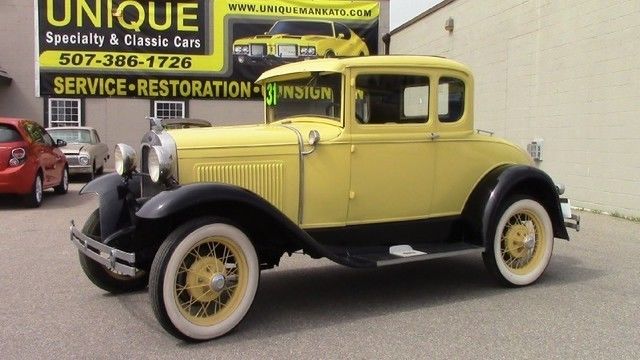 1931 Ford Model A 5 Window with Rumble Seat, all steel! TRADES? 1931 Ford Model A 5 Window Coupe w/Rumbleseat