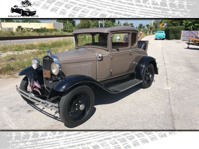 1931 Ford Model A 76647 Miles Brown Select 1931 Ford Model A --