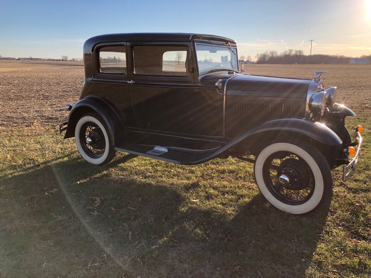 1931 Ford Model A Black RWD Manual Black 1931 Ford Model A Black