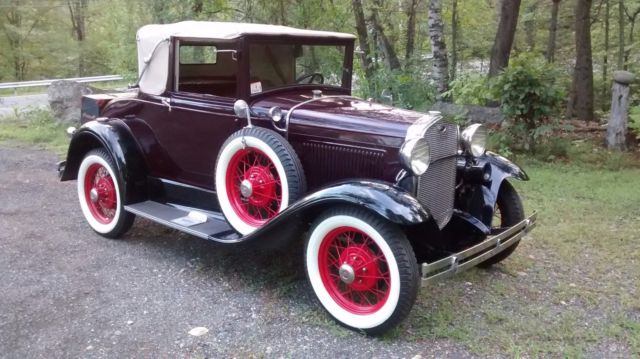 1931 FORD MODEL A CABRIOLET Convertible Frame Off Bumper to Bumper 1931 Ford Model A