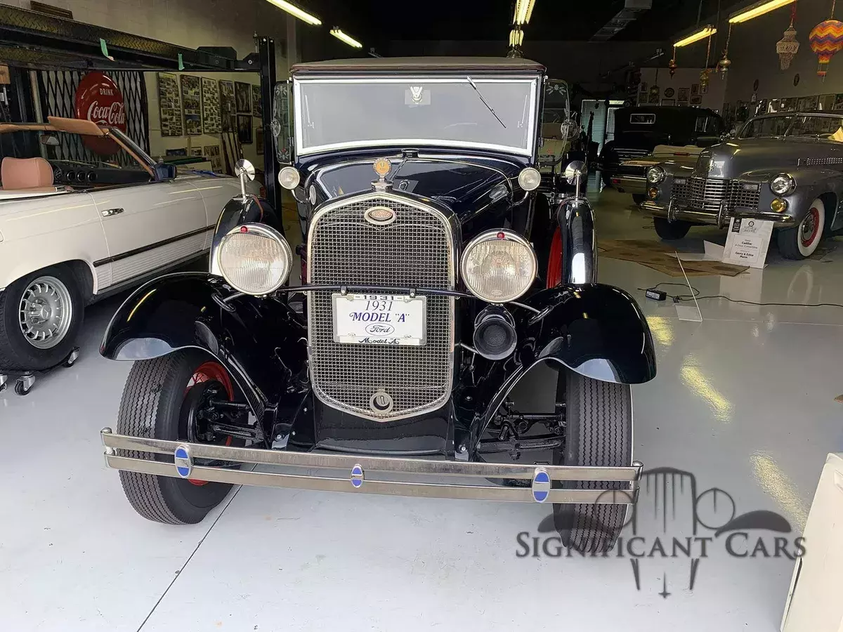1931 Ford Model A Cabriolet Top Flite Show Car 1931 Ford Model A Cabriolet