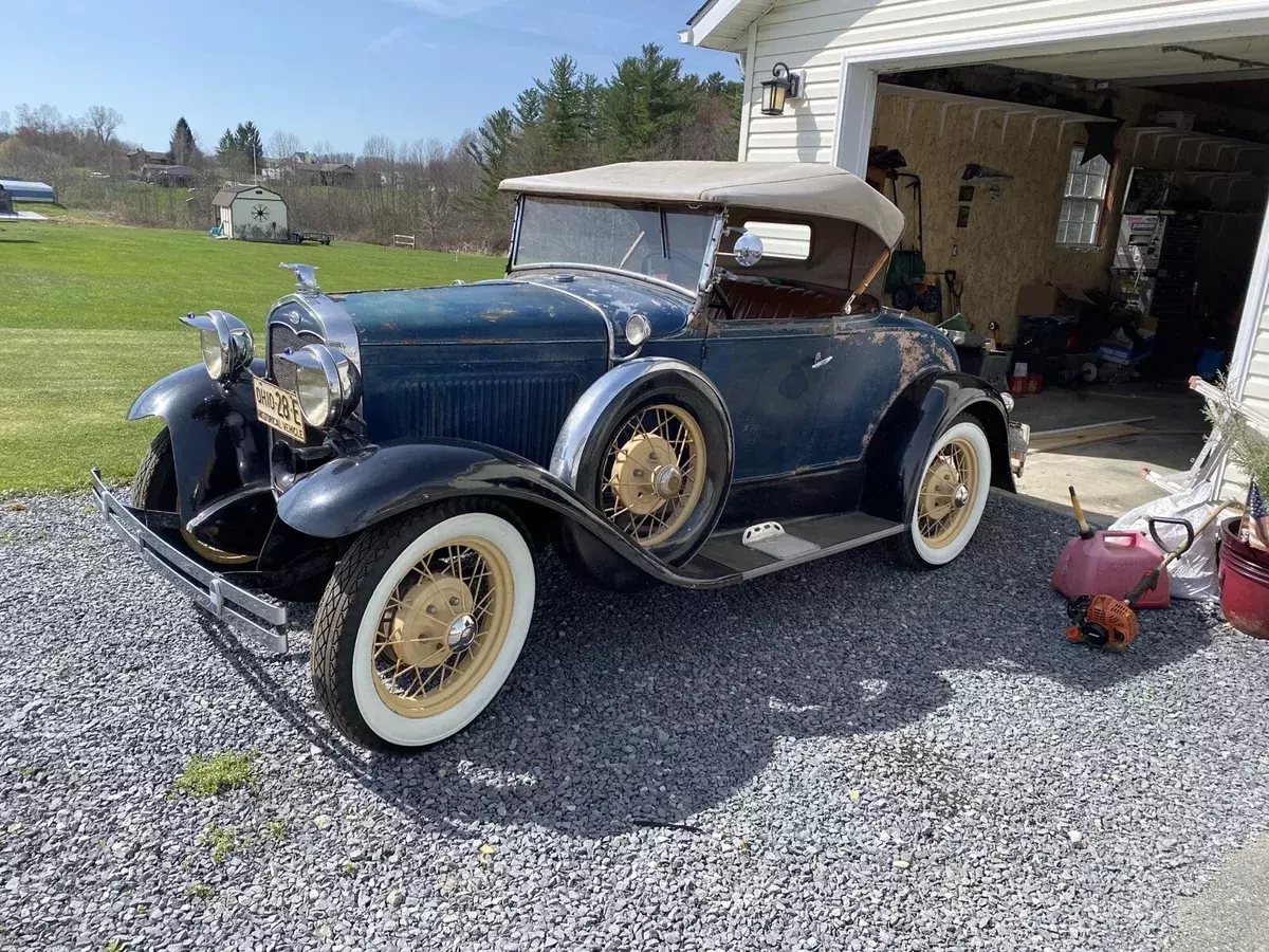 1931 Ford Model A Coupe Blue 1931 Ford Model A