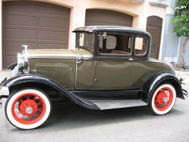 1931 Ford Model A Coupe Exceptional Calif. Ground Up Restored Exampl - photo 4