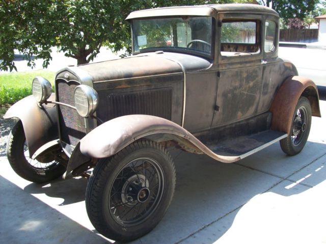 1931 Ford Model A Coupe Original Henry Banger TROG Hot Rod Rat Rod Street Rod 1931 Ford Model A