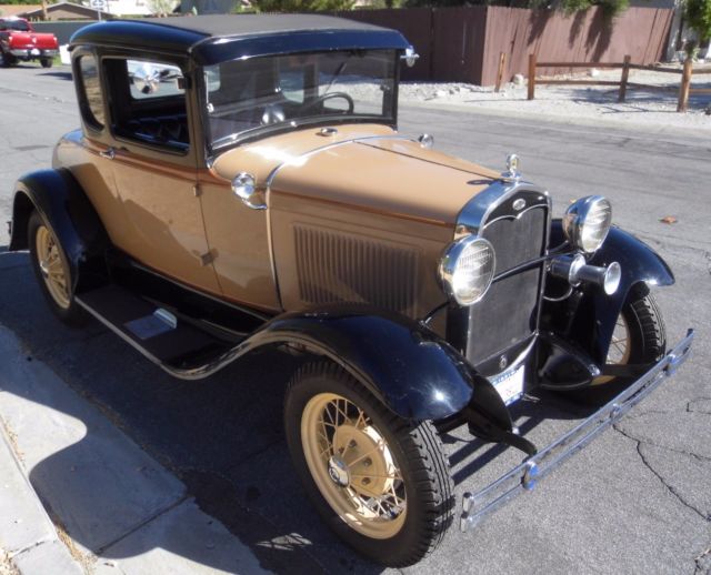 1931 Ford Model A Coupe Restored & Reupholstered 1931 Ford Model A Coupe
