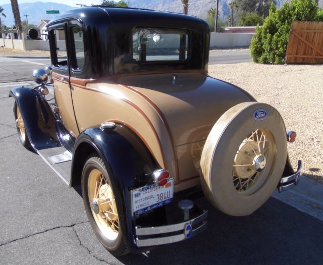 1931 Ford Model A Coupe - photo 2