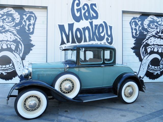 1931 Ford Model A Coupe Runs And Drives offered by Gas Monkey Garage NO RESERVE 1931 Ford Model A