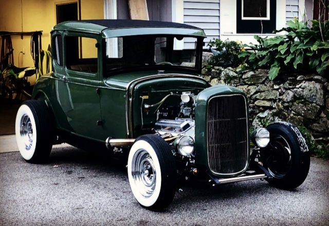 1931 Ford Model A Coupe Unchopped Hot Rod 1931 Ford Model A