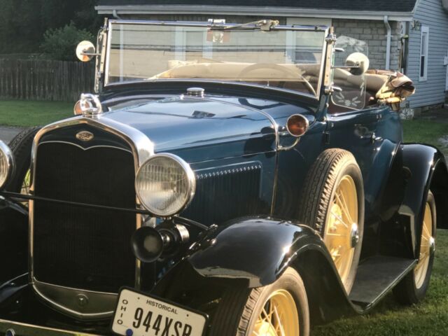 1931 Ford Model A Deluxe Dual Side Mount Roadster 40B 1931 Ford Model A Deluxe Roadster