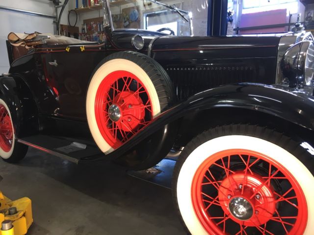 1931 Ford Model A Deluxe Roadster, Price RBO 1931 Ford Model A