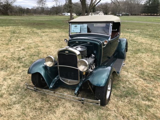 1931 Ford Model A Roadtser Convertible Rumble Seat - photo 2