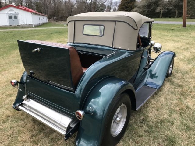 1931 Ford Model A Roadtser Convertible Rumble Seat - photo 6