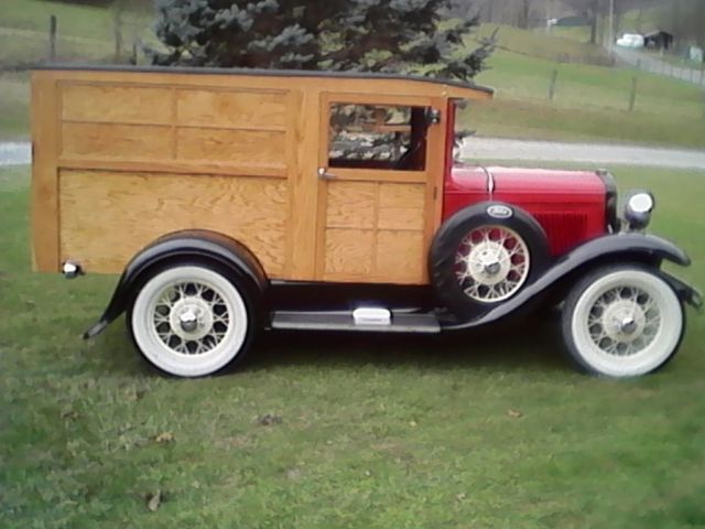1931 Ford Model A Huckster Van/Woody - photo 6