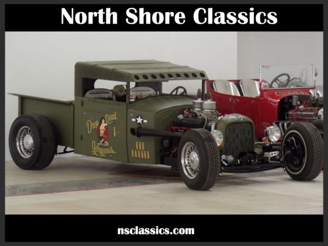 1931 Ford Model A MODEL A STREET ROD WWII BOMBER PLANE INSPIRED MILI