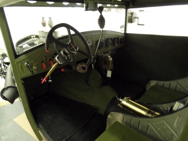 1931 Ford Model A MODEL A STREET ROD WWII BOMBER PLANE INSPIRED MILI - photo 10