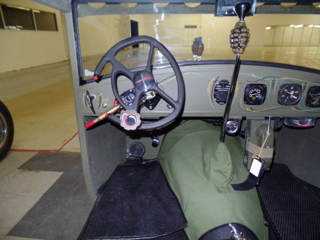1931 Ford Model A MODEL A STREET ROD WWII BOMBER PLANE INSPIRED MILI - photo 11