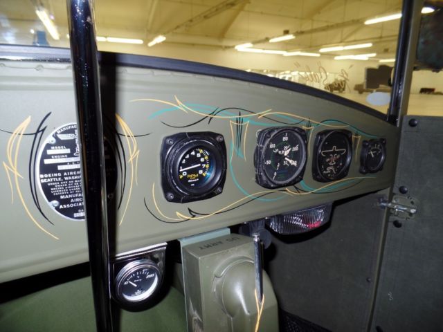 1931 Ford Model A MODEL A STREET ROD WWII BOMBER PLANE INSPIRED MILI - photo 12