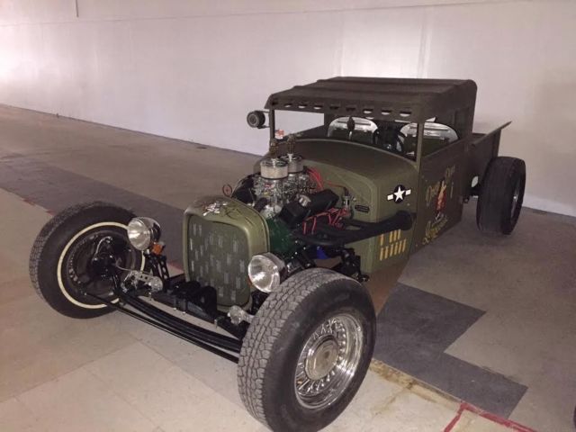 1931 Ford Model A MODEL A STREET ROD WWII BOMBER PLANE INSPIRED MILI - photo 2