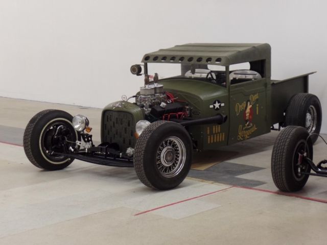 1931 Ford Model A MODEL A STREET ROD WWII BOMBER PLANE INSPIRED MILI - photo 3