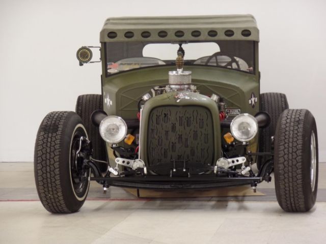 1931 Ford Model A MODEL A STREET ROD WWII BOMBER PLANE INSPIRED MILI - photo 4