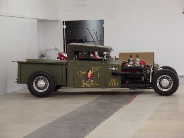 1931 Ford Model A MODEL A STREET ROD WWII BOMBER PLANE INSPIRED MILI - photo 5