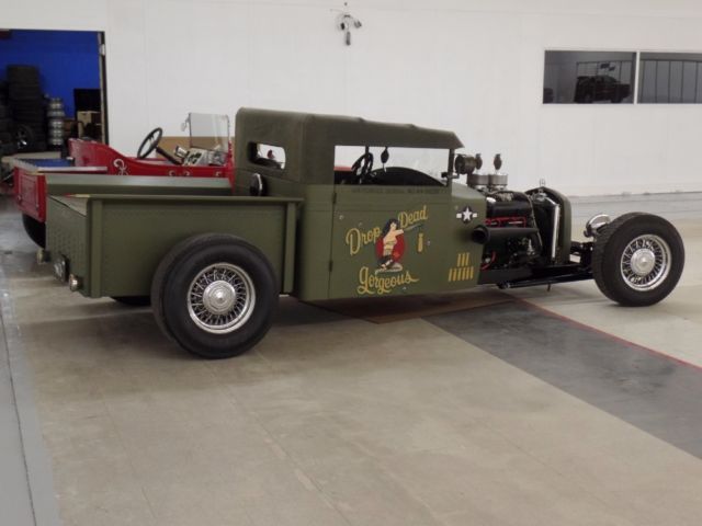 1931 Ford Model A MODEL A STREET ROD WWII BOMBER PLANE INSPIRED MILI - photo 6