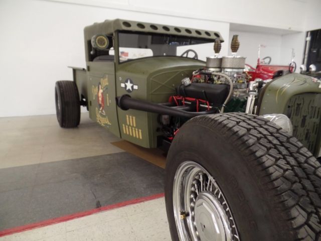 1931 Ford Model A MODEL A STREET ROD WWII BOMBER PLANE INSPIRED MILI - photo 7