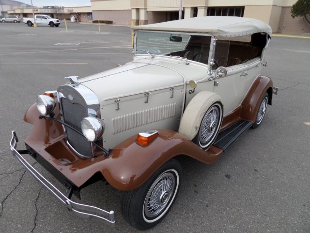 1931 FORD MODEL A PHAETON CONVERTIBLE GLASSIC REPLICARS 1978 FORD 302 V8 C4 AUTO 1931 Ford Model A CONVERTIBLE
