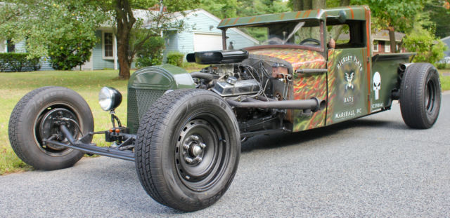 1931 Ford Model A Pickup Hot Rod / Rat Rod Military Tribute NO RESERVE 1931 Ford Model A