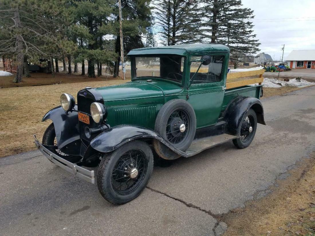 1931 Ford Model A Pickup Truck Runs and Drives Great Patina Barn Fresh Flathead 1931 Ford Model A